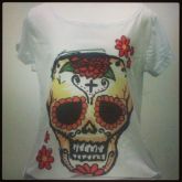 Tshirt Caveira Mexicana